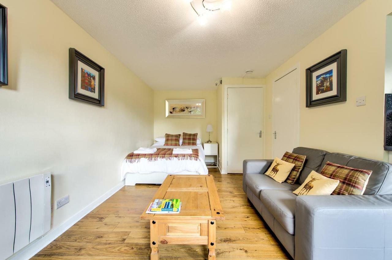 Stunning Studio Apartment Castle View EDI Eksteriør bilde